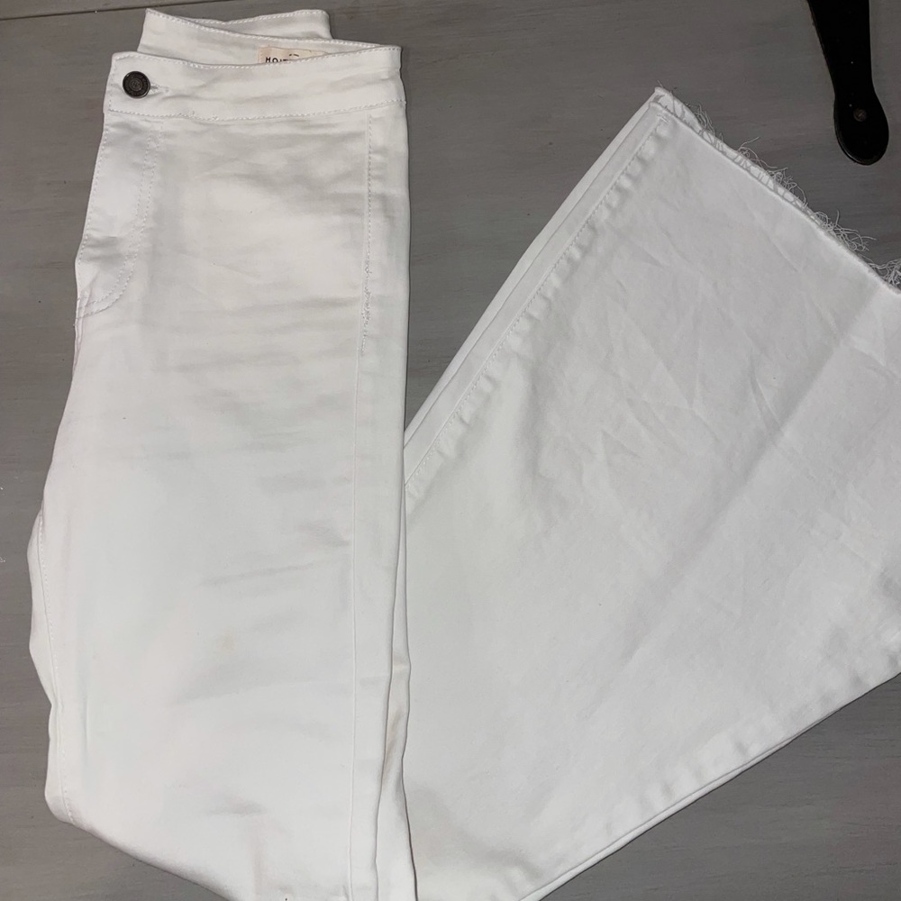 White bell bottoms